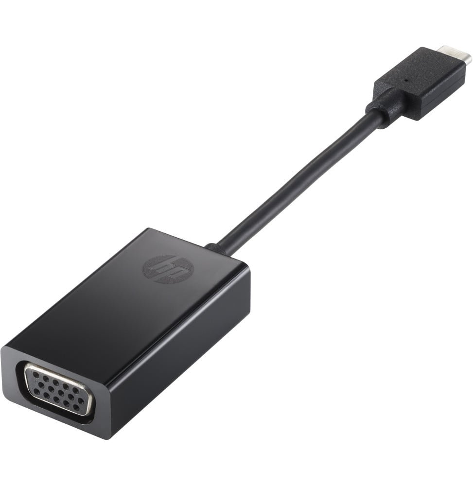 adaptateur-hp-usb-c-vers-vga-n9k76aa.jpg Adaptateur HP USB-C vers VGA (N9K76AA) – Image 1
