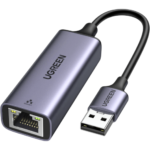 Adaptateur Ugreen Aliminium USB 3.0 vers RJ45 Ethernet gigabit (50922)