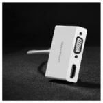 Adaptateur Ugreen convertisseur vidéo USB Type C - HDMI / VGA blanc (30843)