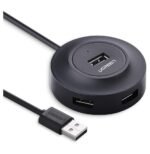 Hub USB 2.0 Ugreen 4 Ports - 1M (20277)