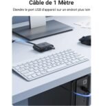 HUB USB 3.0 Ugreen 4 en 1 - 1M (20291) – Image 2