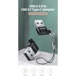 Adaptateur Ugreen USB-A Mâle vers USB-C Femelle (50568)