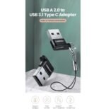 Adaptateur Ugreen USB-A Mâle vers USB-C Femelle (50568)