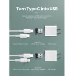 Adaptateur Ugreen USB-A Mâle vers USB-C Femelle (50568) – Image 4