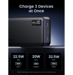 Banque d'alimentation Ugreen 20000 mAh Charge rapide de 22,5 W (25683) – Image 2