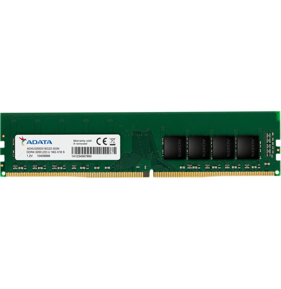 barrette-memoire-adata-ddr4-3200-u-dimm-16gb-512mx8-pc-bureau-ad4u320016g22-sgn.jpg Barrette mémoire ADATA U-DIMM 16GB DDR4 3200 MHz - PC bureau (AD4U320016G22-SGN) – Image 1