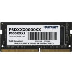 Barrette mémoire Patriot Signature 8GB SO-DIMM DDR4 3200 MHz CL22 - Pc Portable (PSD48G320081S)