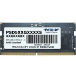 Barrette mémoire Patriot Signature 8GB SO-DIMM DDR5 5600 MHz CL46 - PC Portable (PSD58G560041S)