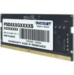 Barrette mémoire Patriot Signature 8GB SO-DIMM DDR5 5600 MHz CL46 - PC Portable (PSD58G560041S) – Image 3