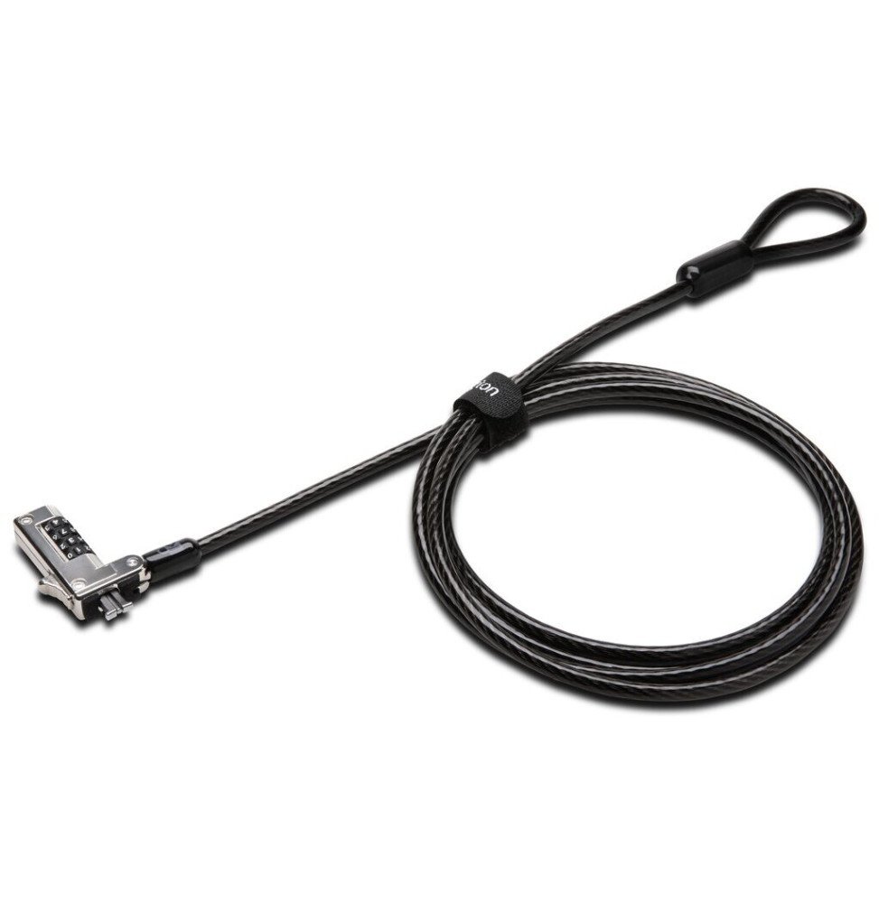 cable-de-securite-kensington-ultrafin-a-combinaison-pour-encoche-k60600ww.jpg Câble de sécurité Kensington ultrafin à combinaison pour encoche (K60600WW) – Image 1