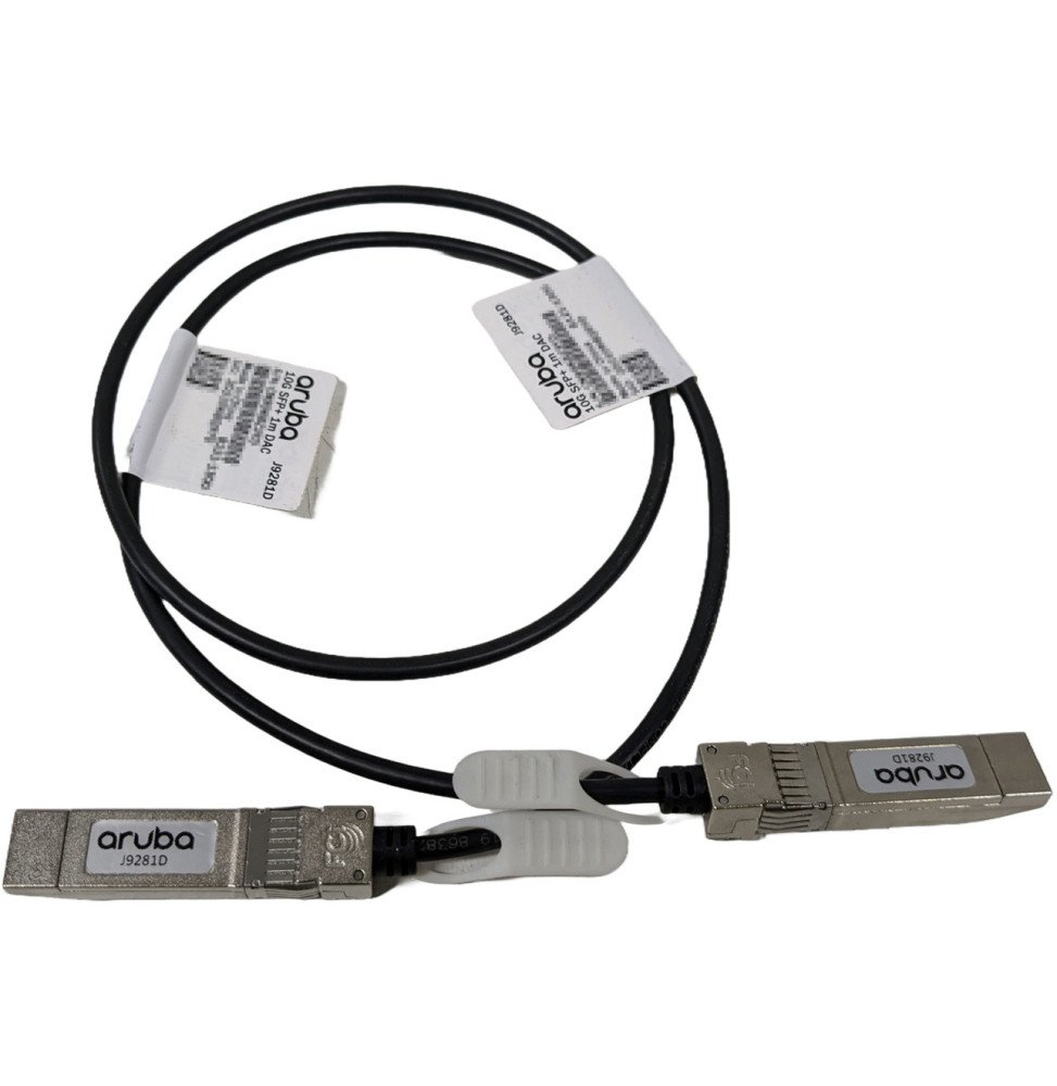 cable-en-cuivre-a-connexion-directe-hpe-aruba-10g-sfp-vers-sfp-1metre-j9281d.jpg Câble en cuivre à connexion directe HPE Aruba 10G SFP+ vers SFP+ 1mètre (J9281D) – Image 1