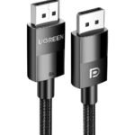 Câble Ugreen DisplayPort 1.4 Mâle vers Mâle 8K - 1 mètre (80390)
