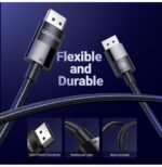Câble Ugreen DisplayPort 1.4 Mâle vers Mâle 8K - 1 mètre (80390) – Image 4