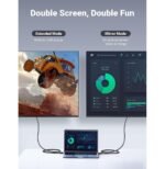 Câble Ugreen Displayport Male vers HDMI Male - 2 mètres (10202) – Image 4