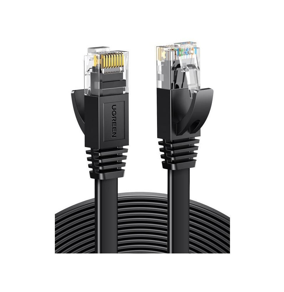 cable-ugreen-ethernet-flat-cat6-2m-50174.jpg Câble Ugreen Ethernet RJ45 Flat CAT6 - 2 mètres (50174) – Image 1