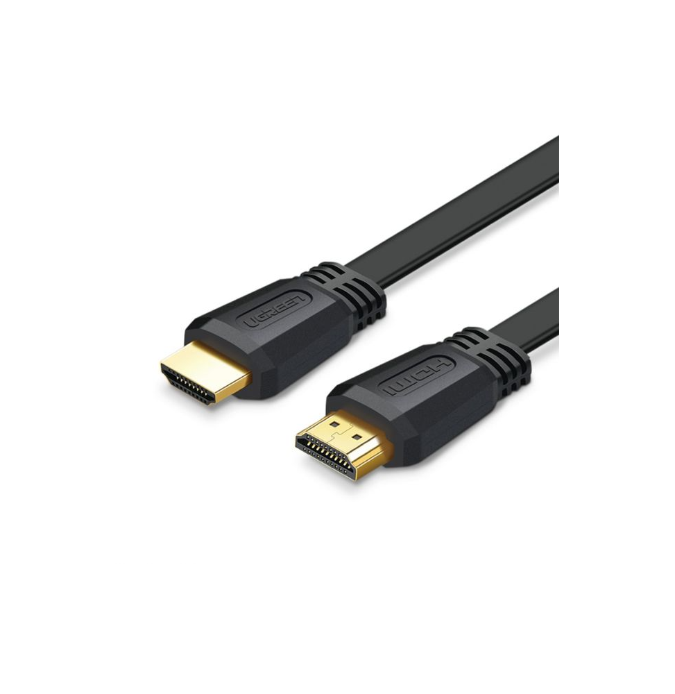 cable-ugreen-flat-hdmi-20-15m-50819.png Câble Ugreen Flat HDMI 2.0 - 1.5 mètre (50819) – Image 1