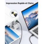 Câble Ugreen imprimante USB 2.0 A Mâle vers USB B Mâle - 2 mètres (20847) – Image 3