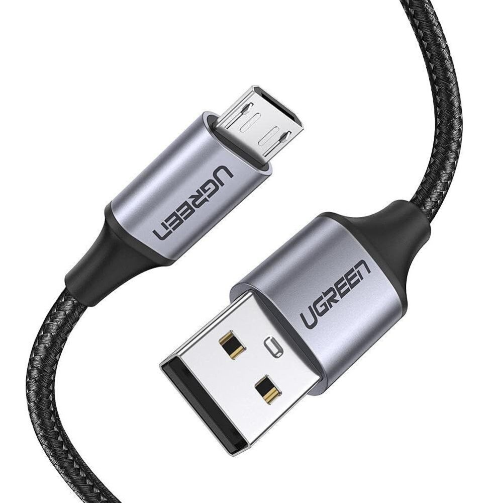 cable-ugreen-us290-usb-a-vers-micro-usb-1-metre-60146.jpg Câble Ugreen US290 USB-A vers Micro USB - 1 mètre (60146) – Image 1