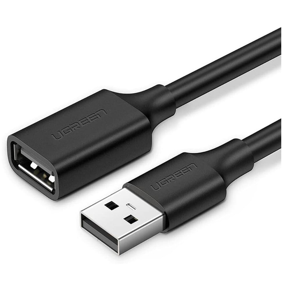 cable-ugreen-usb-20-vers-female-usb-20-2m-10316.jpg Câble Ugreen USB 2.0 vers Female USB 2.0 - 2 mètres (10316) – Image 1