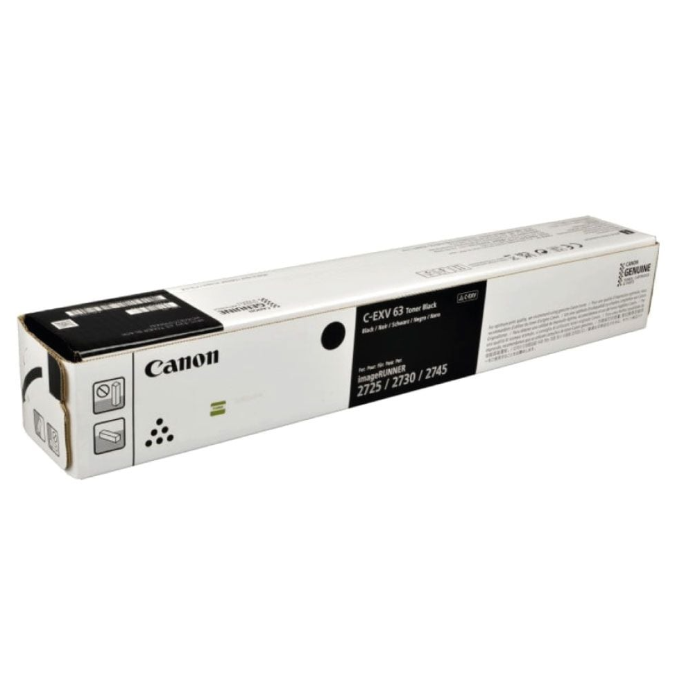 canon-c-exv-63-cartouche-de-toner-1-pieces-original-noir-5142c002aa.png Canon C-EXV 63 Cartouche de toner 1 pièce(s) Original Noir (5142C002AA) – Image 1