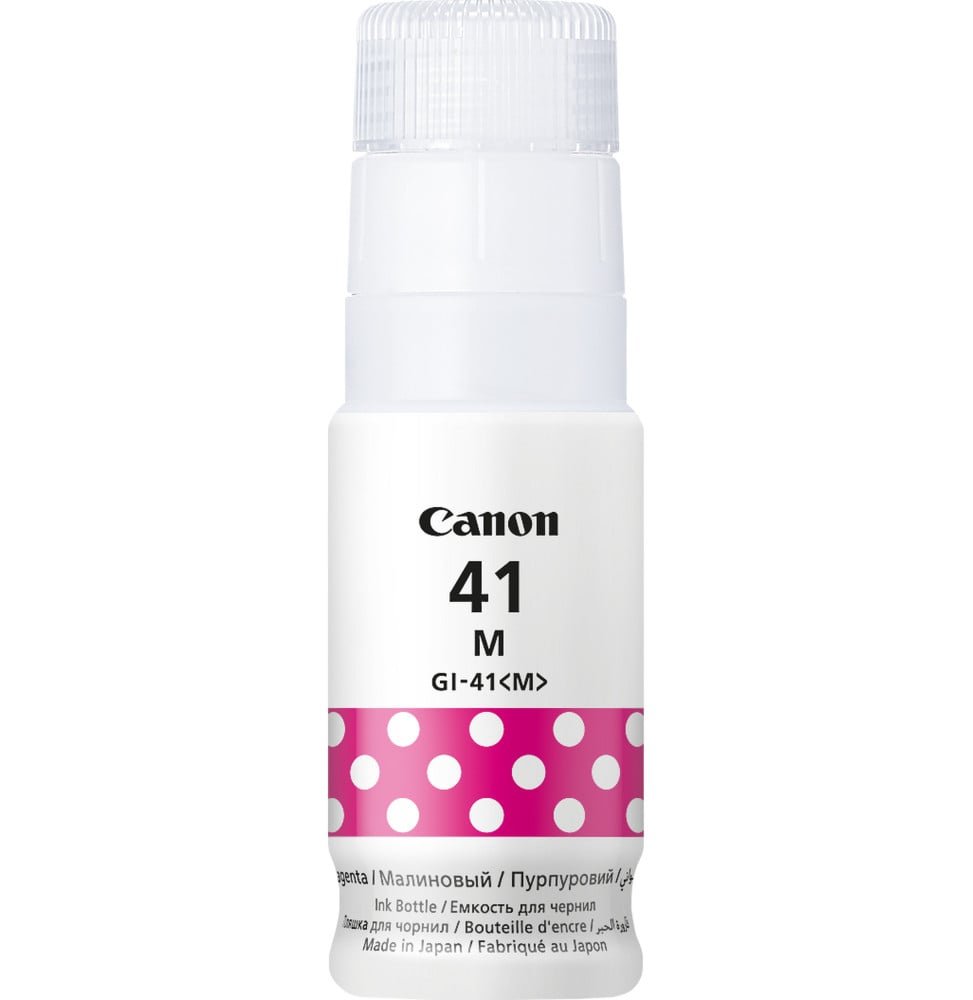 canon-gi-41m-magenta-bouteille-dencre-canon-dorigine-4544c001aa.jpg Canon GI-41M Magenta - Bouteille d'encre Canon d'origine (4544C001AA) – Image 1