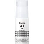 Canon GI-43BK Noir - Bouteille d'encre Canon d'origine (4698C001AA)
