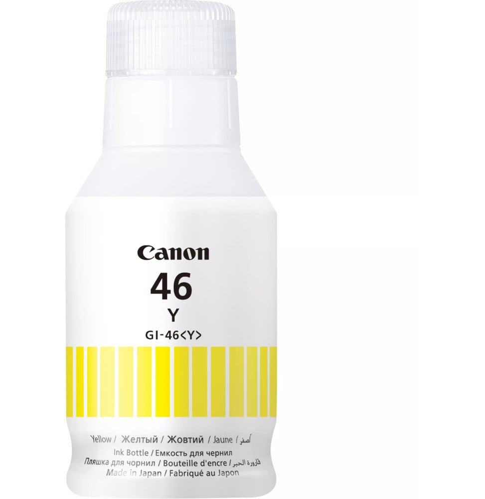 canon-gi-46y-jaune-bouteille-dencre-canon-dorigine-4429c001aa.jpg Canon GI-46Y Jaune - Bouteille d'encre Canon d'origine (4429C001AB) – Image 1