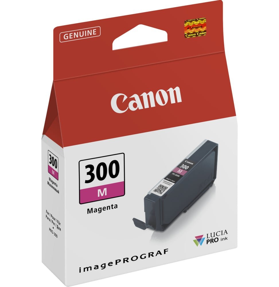 canon-pfi-300m-magenta-cartouche-dencre-canon-dorigine-4195c001aa.jpg Canon PFI-300M Magenta - Cartouche d'encre Canon d'origine (4195C001AA) – Image 1