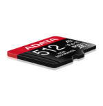 Carte mémoire ADATA 512 Go microSDXC/SDHC UHS-I haute endurance (AUSDX512GUI3V30SHA2-) – Image 2