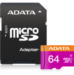 Carte Mémoire ADATA Micro SDHC Class 10 avec Adaptateur – Image 2