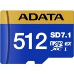 Carte mémoire ADATA Premier Extreme 512 Go MicroSDXC SD7.1 Express V30 (UD512GEX3L1-C)