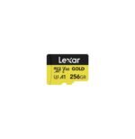 Carte microSD Lexar Professional GOLD microSDXC UHS-II 256 Go 280MB/s (LMSGOLD256G-BNNNG)