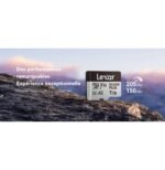 Carte microSD Lexar Professional SILVER PLUS microSDXC UHS-I 256 Go 205MB/s (LMSSIPL256G-BNANG)