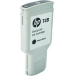 HP 728 Noir Mat - Cartouche d'encre HP d'origine (F9J68A) – Image 2
