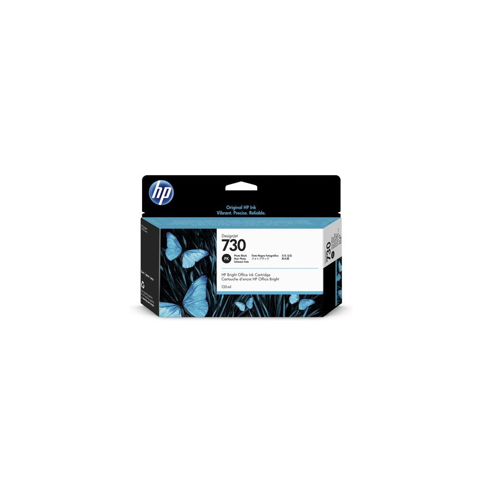 cartouche-d-encre-designjet-hp-730-photo-noire-130-ml-p2v67a.jpg HP 730 Noir Photo - Cartouche d'encre HP d'origine (P2V67A) – Image 1