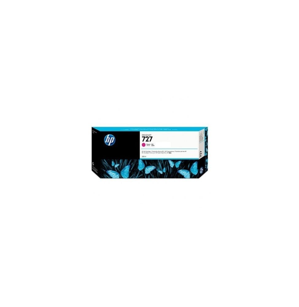 cartouche-d-encre-hp-727-designjet-magenta-300-ml-f9j77a.jpg HP 727 Magenta - Cartouche d'encre HP d'origine (F9J77A) – Image 1