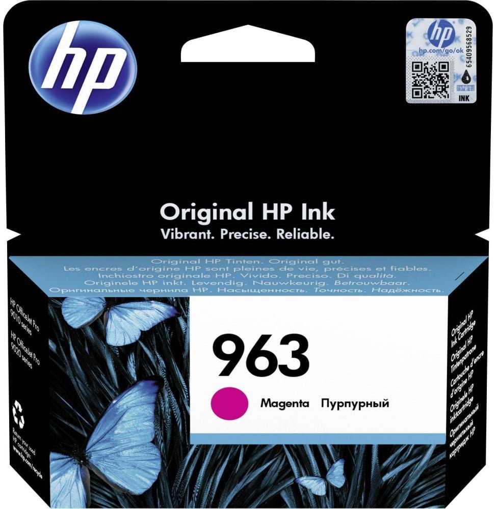 cartouche-d-encre-hp-963-magenta-3ja24ae.jpg HP 963 Magenta - Cartouche d'encre HP (3JA24AE) – Image 1