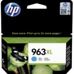 Cartouche d'encre HP 963XL Cyan (3JA27AE)