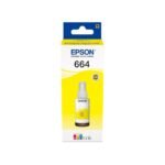 Epson 664 Y (T6644) Jaune - Bouteille d'encre Epson d'origine (C13T66444A)