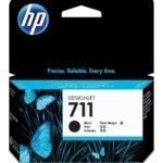 HP 711 Noir - Cartouche d'encre HP d'origine (CZ129A)