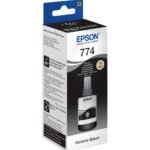 Epson 774 BK (T7741) Noir - Bouteille d'encre Epson d'origine (C13T77414A)