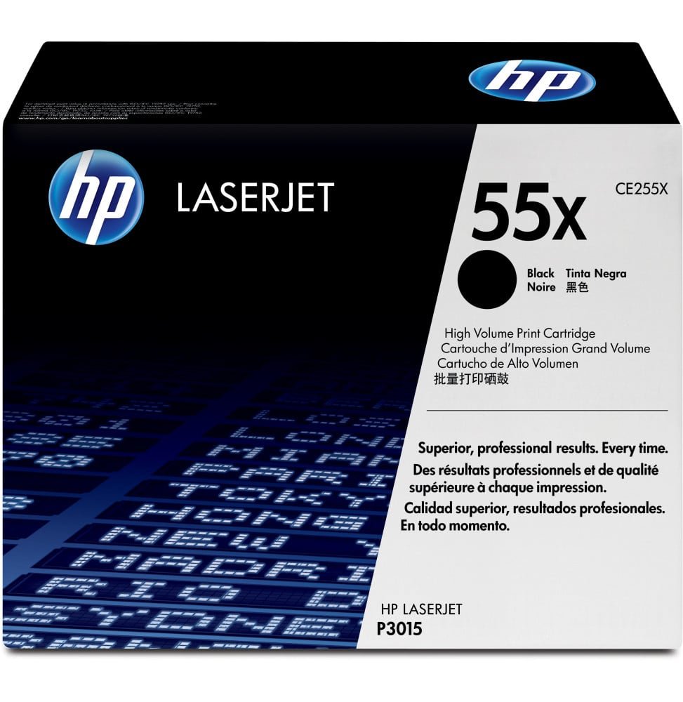cartouche-d-impression-noire-hp-laserjet-55x-ce255x.jpg HP 55X Noir (CE255X) - Toner grande capacité HP LaserJet d'origine – Image 1