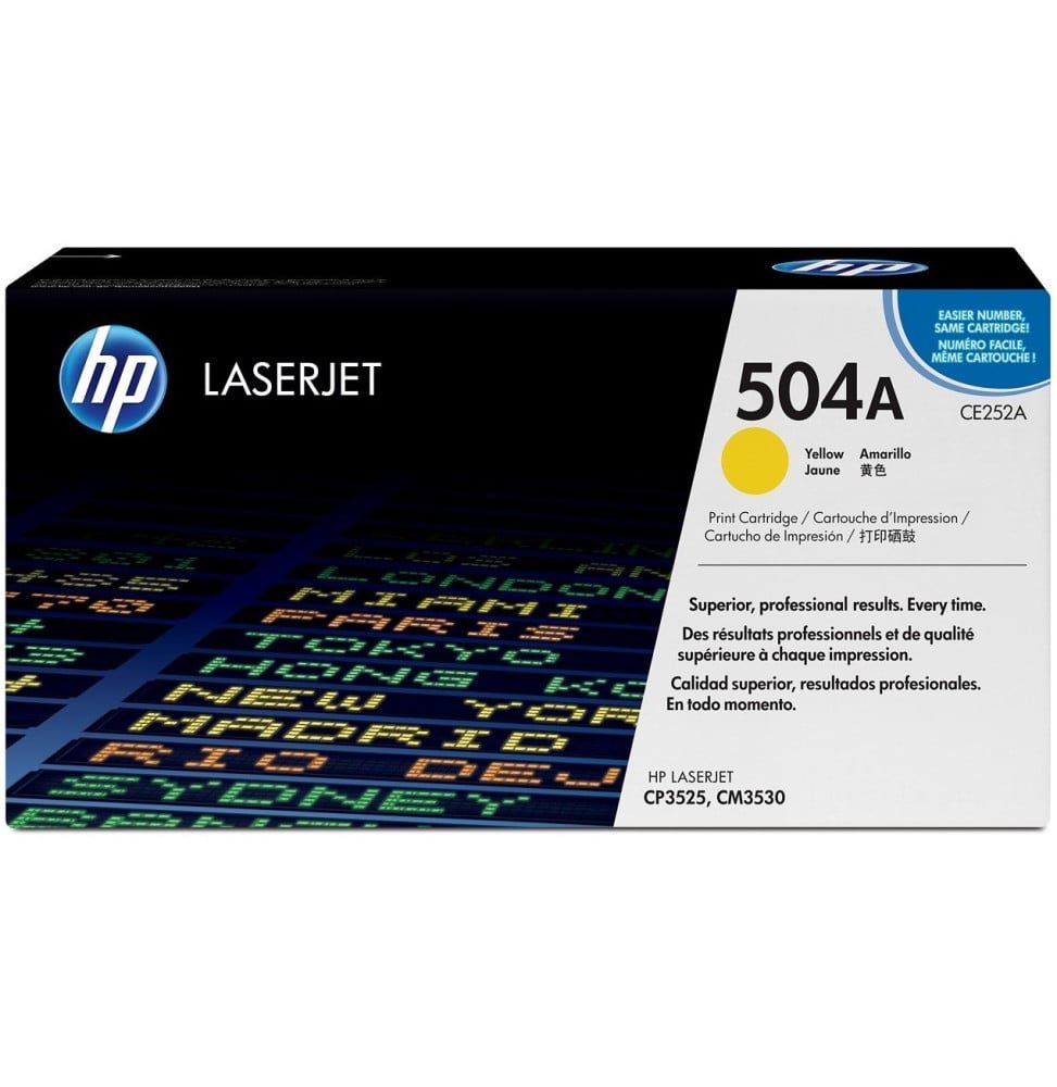 cartouche-dimpression-jaune-hp-color-laserjet-ce252a-ce252a.jpg HP 504A Jaune (CE252A) - Toner HP LaserJet d'origine – Image 1