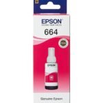Epson 664 M (T6643) Magenta - Bouteille d'encre Epson d'origine (C13T66434A)