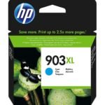 HP 903XL Cyan - Cartouche d'encre grande capacité HP d'origine (T6M03AE)