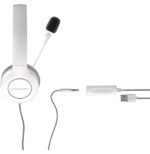 Casque Energy Sistem Office 3 Blanc - Jack 3,5 mm / USB (8432426452156) – Image 2
