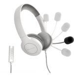 Casque Energy Sistem Office 3 Blanc - Jack 3,5 mm / USB (8432426452156) – Image 6