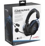 Casque-micro HyperX Cloud Alpha S HX-HSCAS-BL/WW - Jack 3,5 mm / USB (4P5L3AA) – Image 8