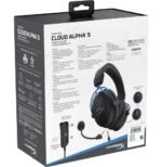 Casque-micro HyperX Cloud Alpha S HX-HSCAS-BL/WW - Jack 3,5 mm / USB (4P5L3AA) – Image 10