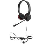 Casque-micro Jabra Evolve 20 SE Stéréo MS - Adaptateur USB C/A (4999-823-369)